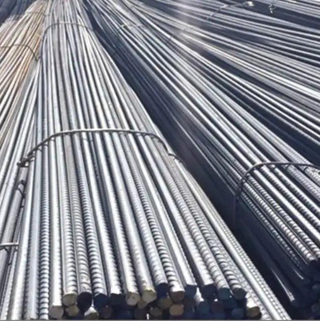 Barra de refuerzo de acero Acero al carbono deformado reforzado de alta calidad Fabricado en fábrica china Precio de varilla de acero Precio bajo Alta calidad