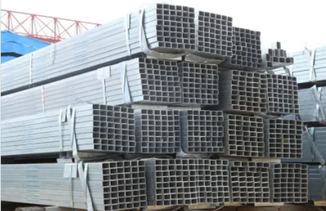Tubo cuadrado de acero galvanizado de alta calidad y tubos y tubos de acero rectangulares