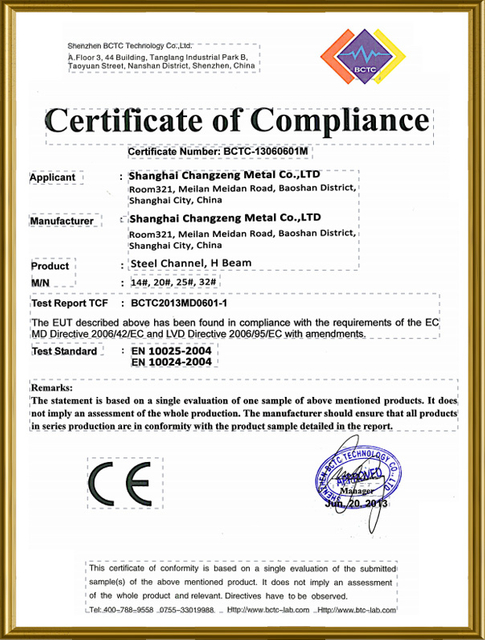 Certificado de Cumplimiento