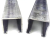 Precio de canal tipo C de acero estructural galvanizado directo de fábrica de acero inoxidable 1 comprador